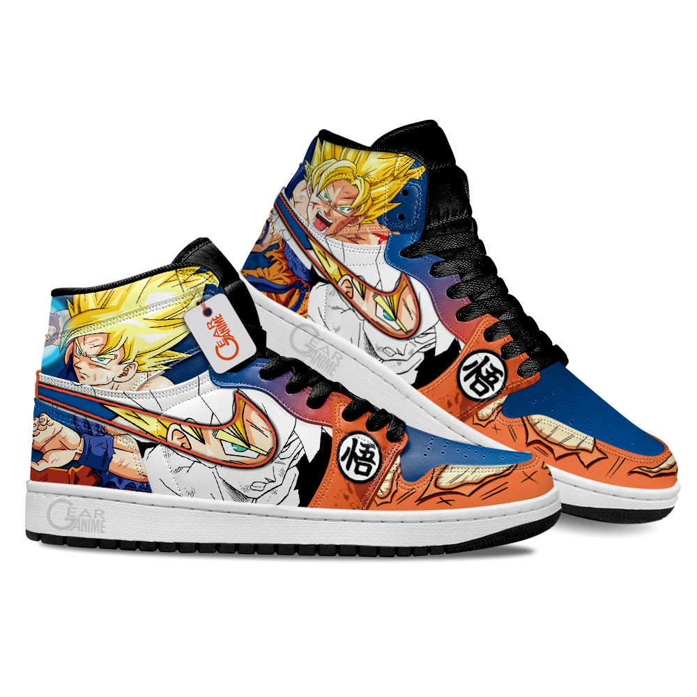 Goku Super Saiyan J1s Sneakers Anime