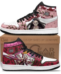 Alternative view of Daki and Nezuko Kamado J1s Sneakers Anime MN25