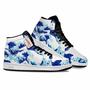Japanese Kanagawa Great Wave J1s Sneakers