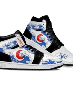 Japanese Kanagawa Wave Red Sun J1s Sneakers