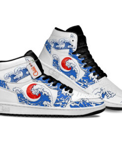 Japanese Kanagawa Wave Red Sun J1s Sneakers 2