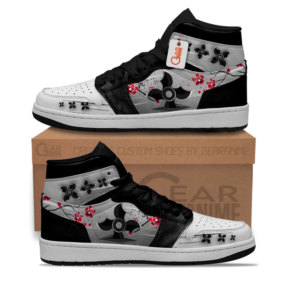 Japanese Ninja Shuriken 4 Points J1s Sneakers - Image 2