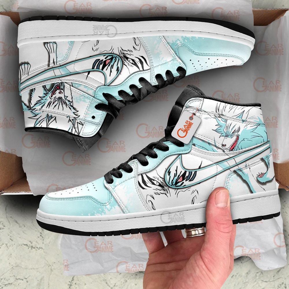 Toriko Terry Cloth Battle Wolf J1s Sneakers - Image 3