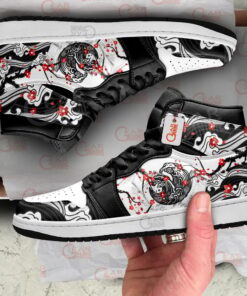 Alternative view of Japanese Sakura and Kanagawa J1s Sneakers