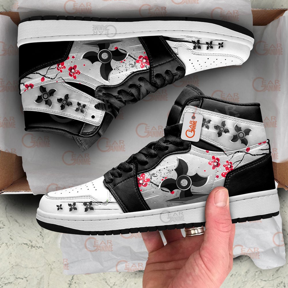 Japanese Ninja Shuriken 4 Points J1s Sneakers - Image 3