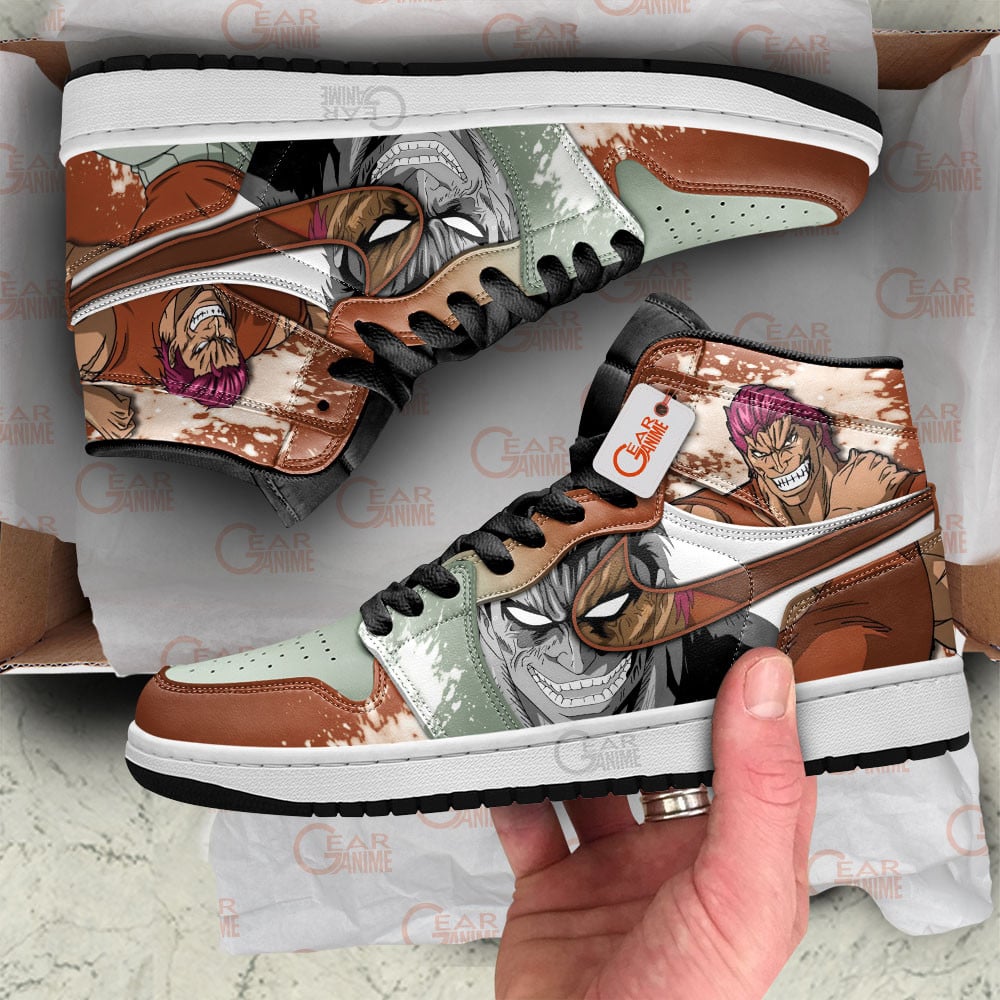 Gourmet Hunter Zebra J1s Sneakers Toriko Anime - Image 3