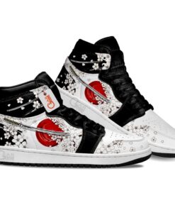 Sakura and Katana J1s Sneakers Japanese Style