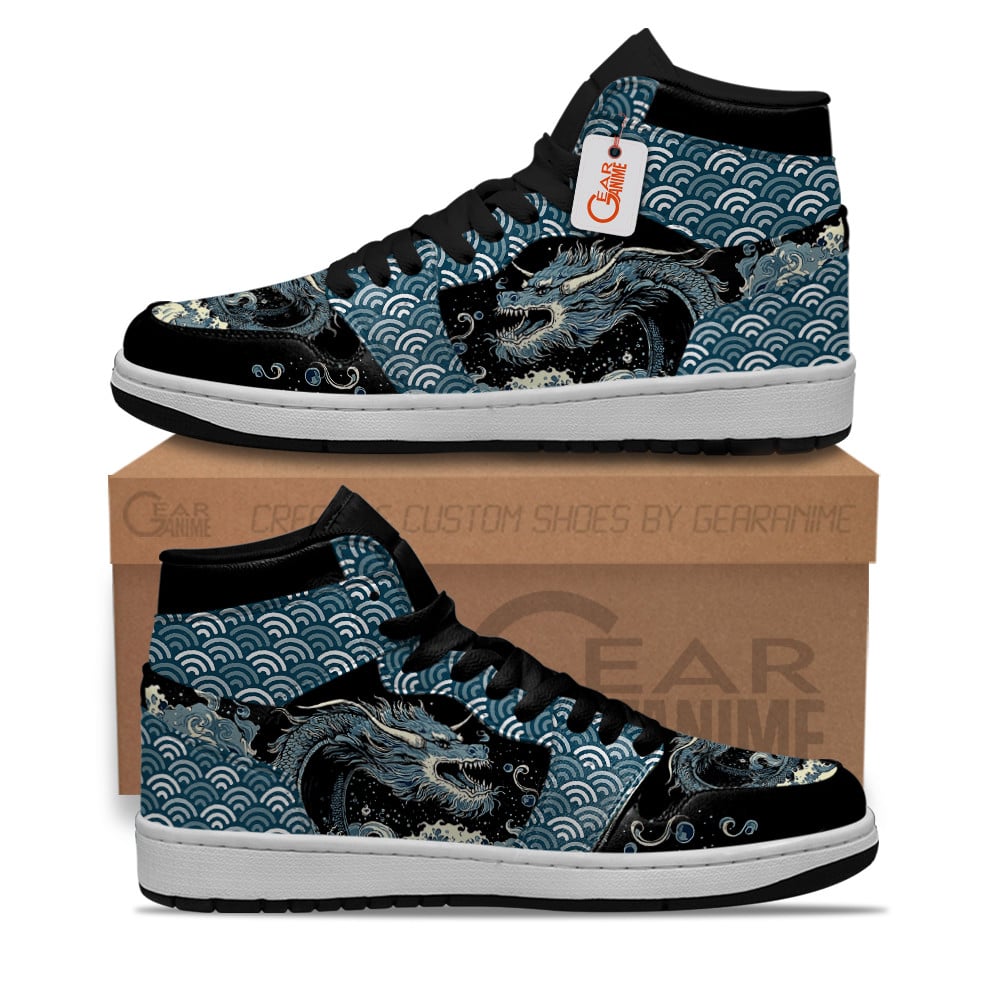 Japanese Blue Dragon J1s Sneakers - Image 2