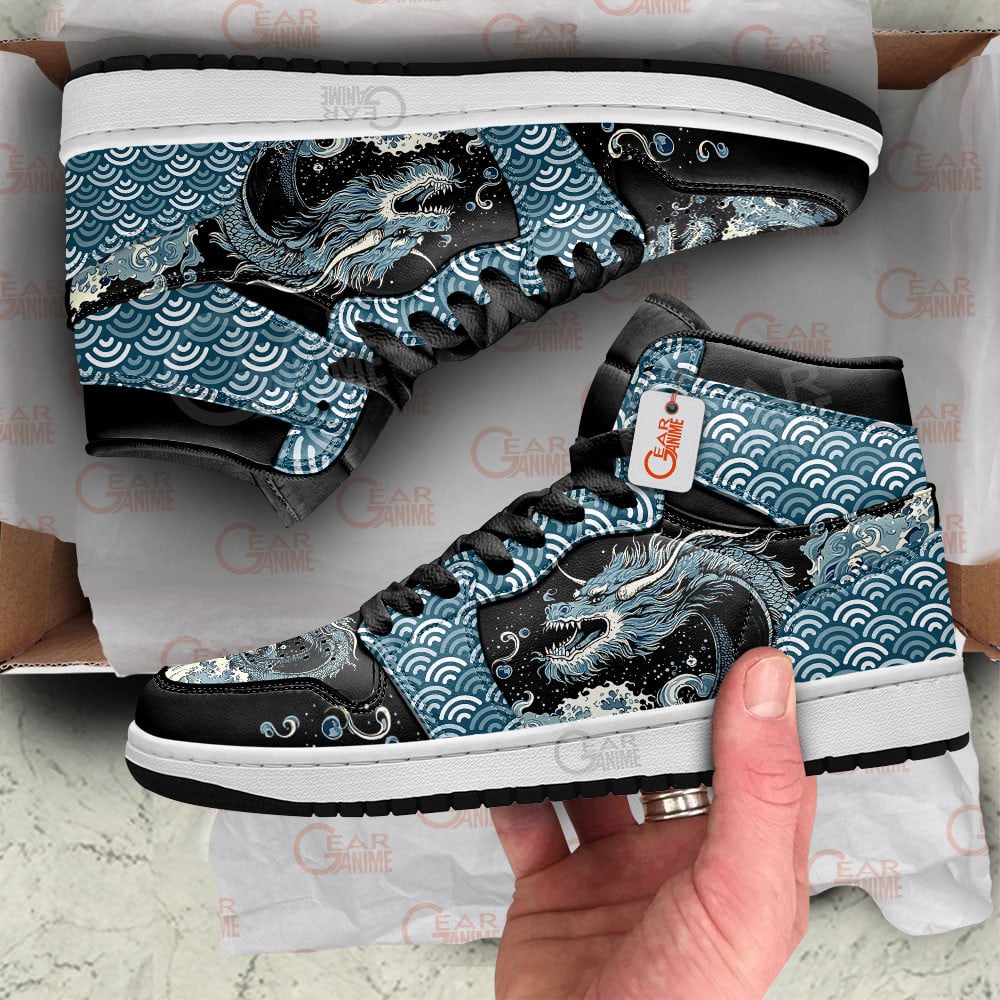 Japanese Blue Dragon J1s Sneakers - Image 3