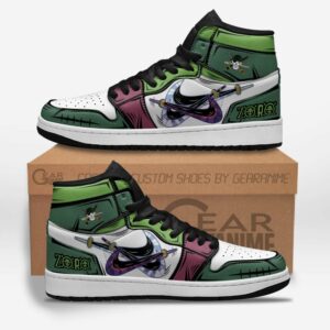 Roronoa Zoro J1s Sneakers Three Swords