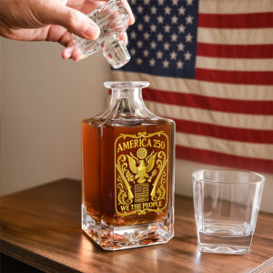 Alternative view of 1776 - 2026 America 250th Anniversary Decanter CH07 899774