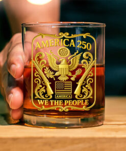 Alternative view of 1776 - 2026 America 250th Anniversary Whisky Glass