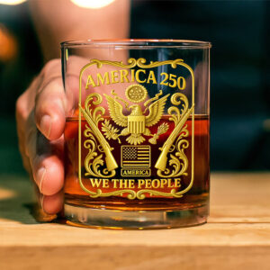 Alternative view of 1776 - 2026 America 250th Anniversary Whisky Glass CH07 899084