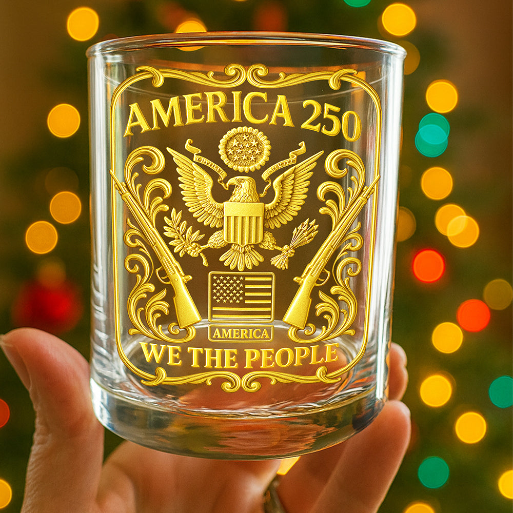 1776 - 2026 America 250th Anniversary Whisky Glass CH07 899084 - Image 6