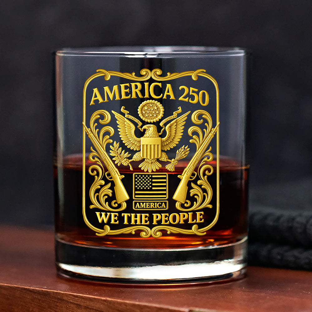 1776 - 2026 America 250th Anniversary Whisky Glass CH07 899084 - Image 4