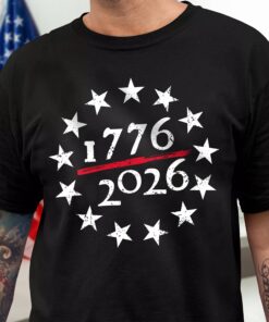 1776 - 2026 USA 250th Anniversary Dark Shirt