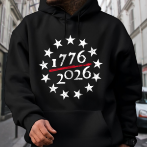 Alternative view of 1776 - 2026 USA 250th Anniversary Dark Shirt HA75 898048