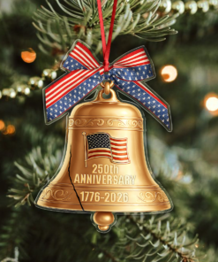 1776-2026 Liberty Bell American 250th Anniversary Acrylic Ornament Decor Gift