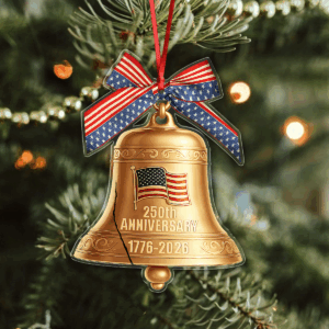 1776-2026 Liberty Bell American 250th Anniversary Acrylic Ornament Decor Gift HO82 900368