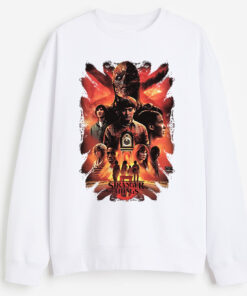 Stranger Things 5 Poster Shirt Stranger Things Characters Sweatshirt Final Season