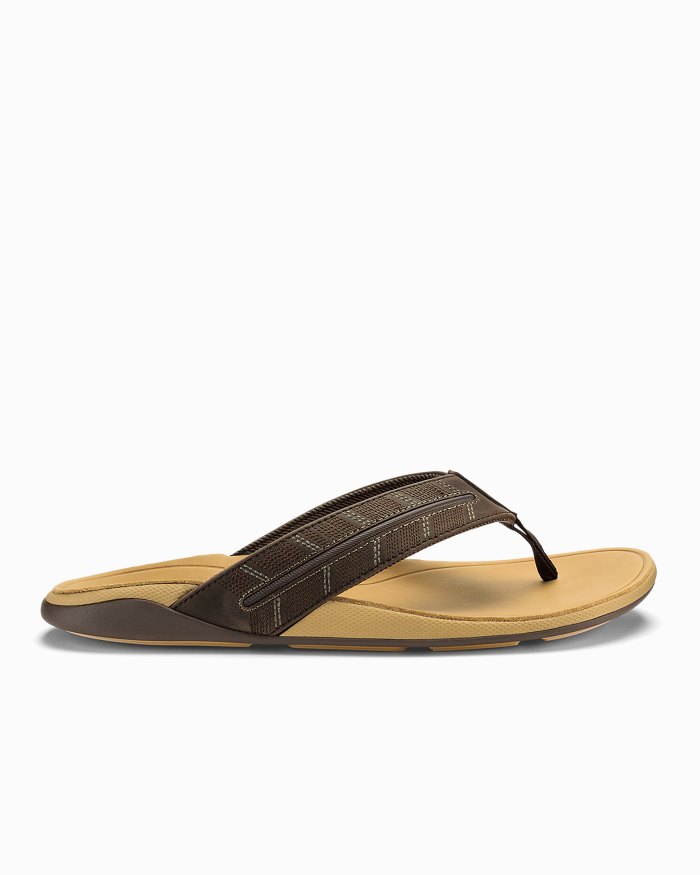 Men's OluKai Tuahine Palm Sandals