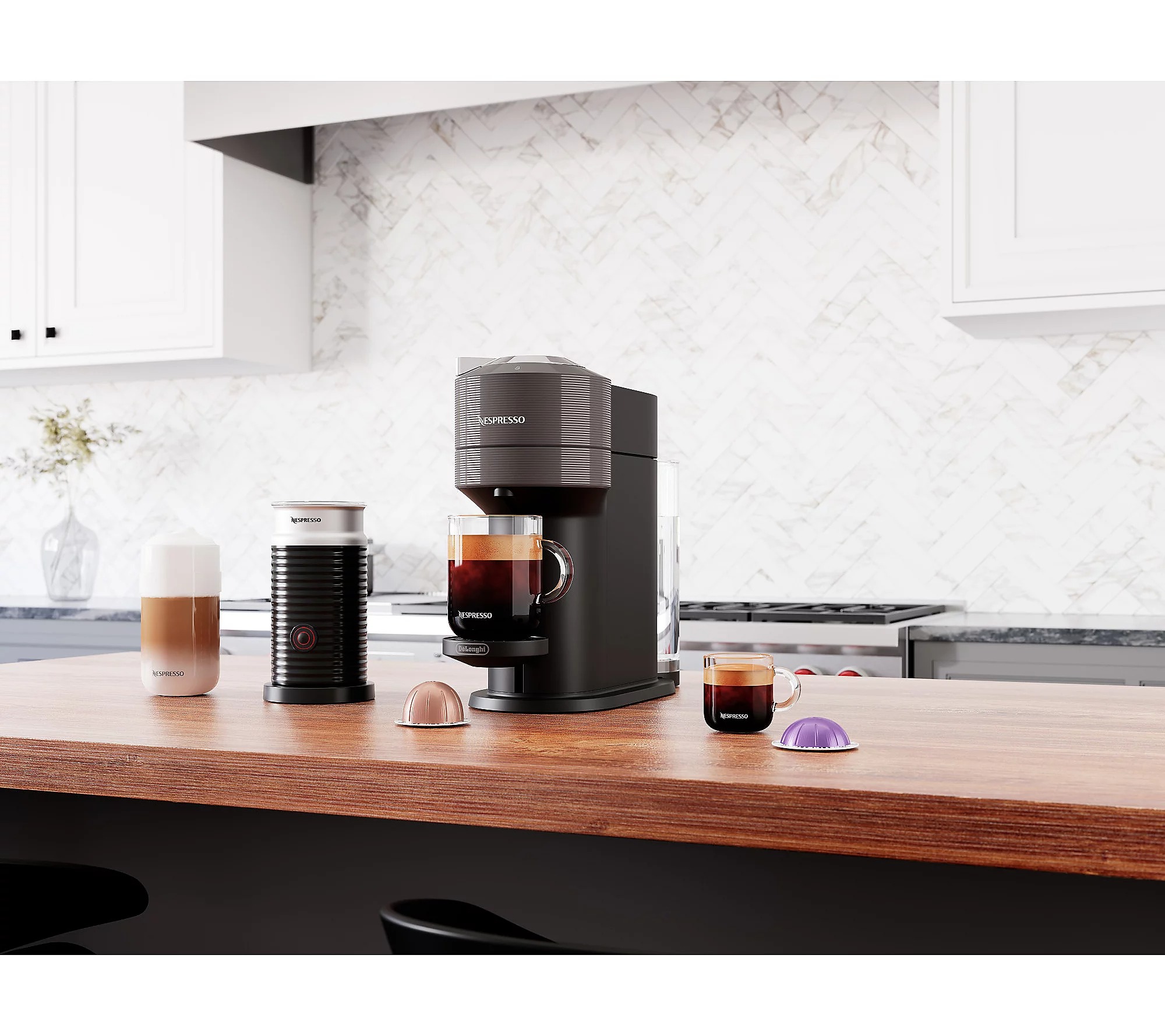 Nespresso Vertuo Next Coffee/Espresso Maker w Frother & Voucher - Image 2