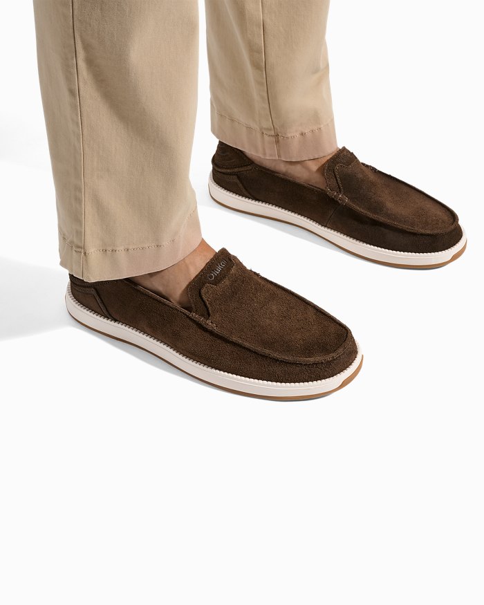 Men's OluKai Kakaha Nia Slip-On Loafers - Image 16
