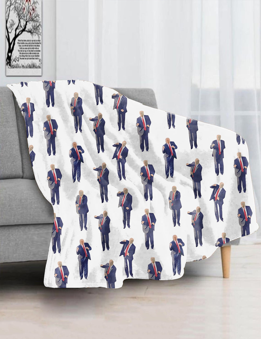 2024 America 45 47 Winner DJ Home Blanket