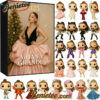 2025 Ariana Grande Advent Calendar, Christmas Countdown Advent Calendar Gift Box with 24 Acrylic Ornaments