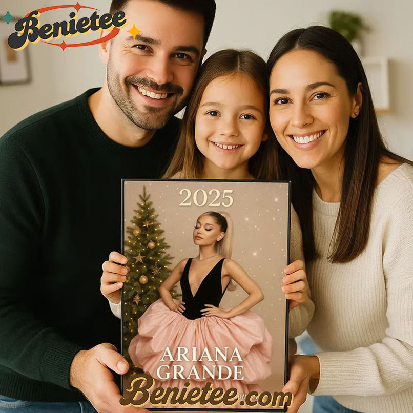 2025 Ariana Grande Advent Calendar, Christmas Countdown Advent Calendar Gift Box with 24 Acrylic Ornaments - Image 3