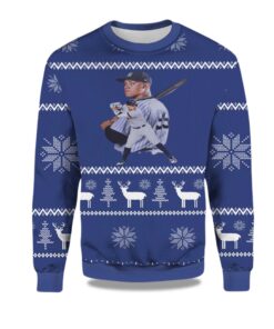 2025 Aaron Judge Basketball Yankees Ugly Christmas Sweater