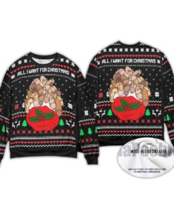 Alternative view of 2025 All I Want for Christmas Jingle Balls Ugly Christmas Sweater