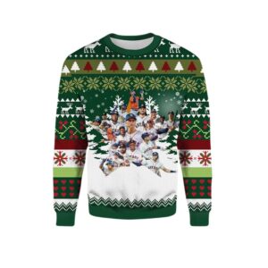 Alternative view of 2025 All Star Team Astros Ugly Christmas Sweater - Grishko.com