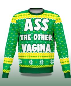 Alternative view of 2025 Ass The Other Vagina Christmas Ugly Sweater