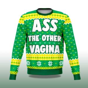 Alternative view of 2025 Ass The Other Vagina Christmas Ugly Sweater