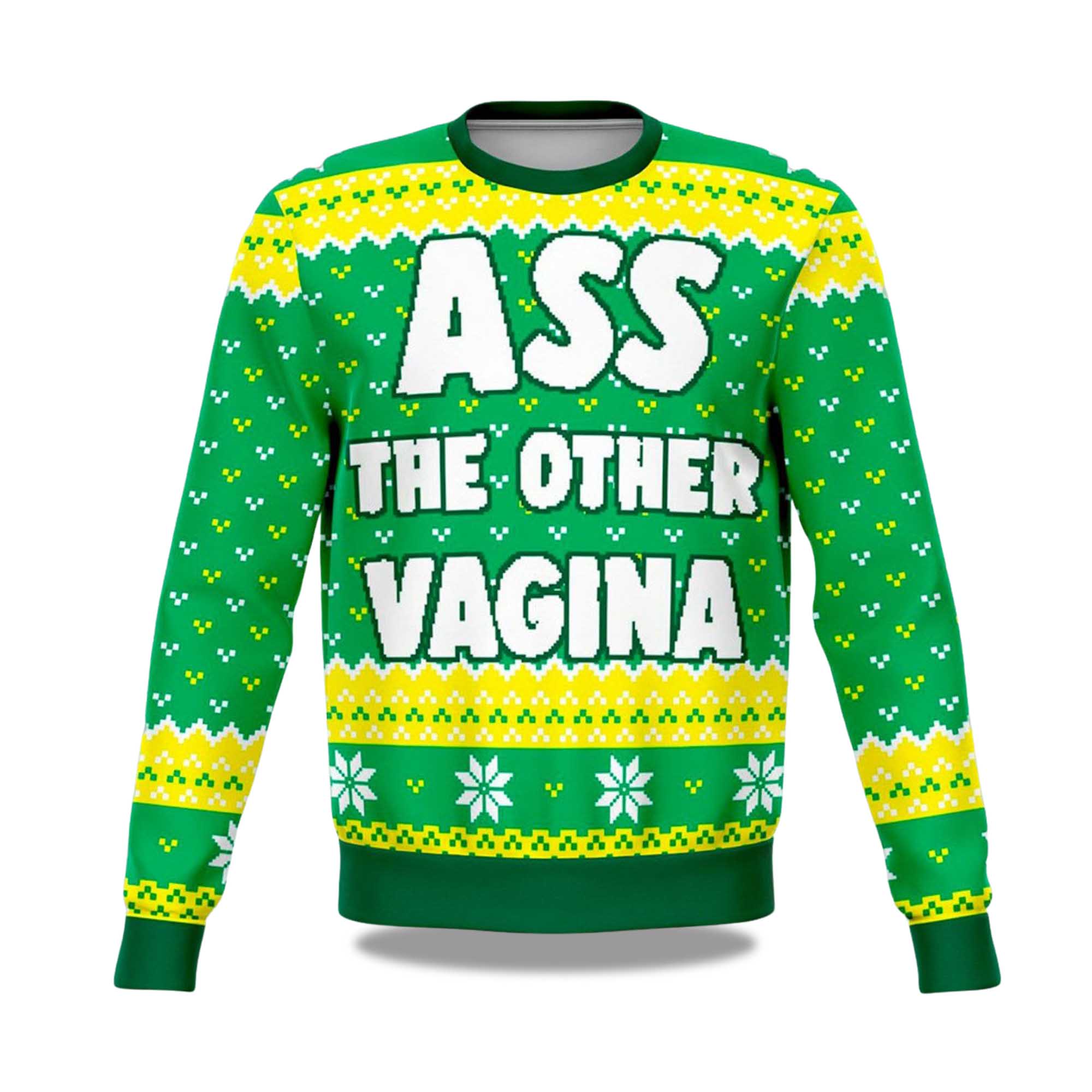 2025 Ass The Other Vagina Christmas Ugly Sweater