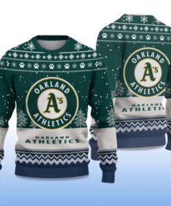 Alternative view of 2025 Athletics Ugly Christmas Sweater