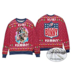 Alternative view of 2025 Bad Bunny Ugly Sweater