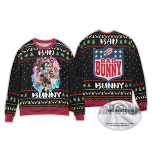 2025 Bad Bunny Ugly Sweater