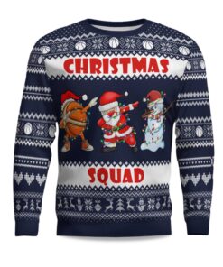 2025 Basketball Christmas Squad Ugly Christmas Sweater