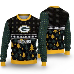 Alternative view of 2025 Bay Packers Ugly Christmas Sweater - Grishko.com