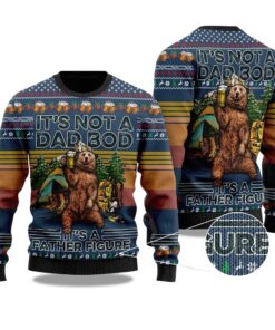 2025 Bear Drink Beer Camping Christmas Ugly Sweater