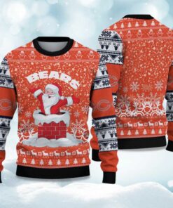 2025 Bears Funny Santa Christmas Ugly Sweater