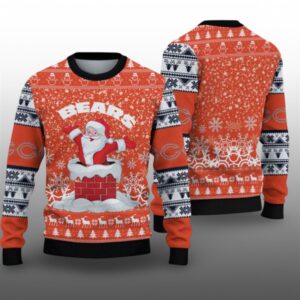 2025 Bears Santa Ugly Christmas Sweater - Grishko.com