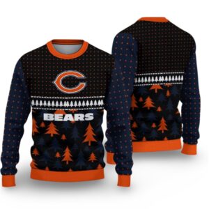 Alternative view of 2025 Bears Ugly Christmas Sweater - Grishko.com
