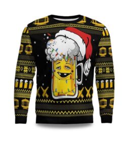 2025 Beer Xmas Ugly Christmas Sweater