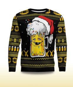 Alternative view of 2025 Beer Xmas Ugly Christmas Sweater