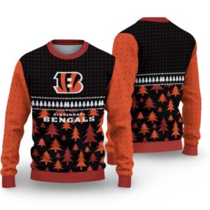 Alternative view of 2025 Bengals Ugly Christmas Sweater - Grishko.com