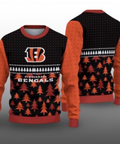 2025 Bengals Ugly Christmas Sweater  