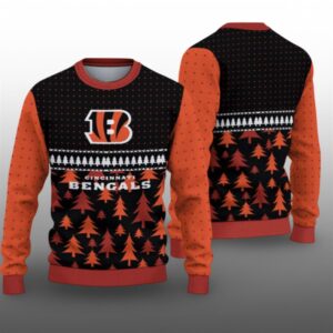 2025 Bengals Ugly Christmas Sweater - Grishko.com